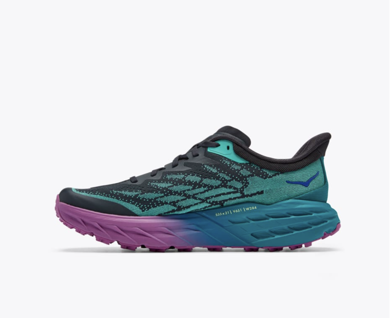 Hoka Speedgoat 5 Blue Graphite/Kayaking Trail Running Shoes-1